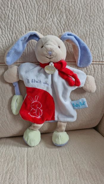 Doudou marionnette lapin  Babynat