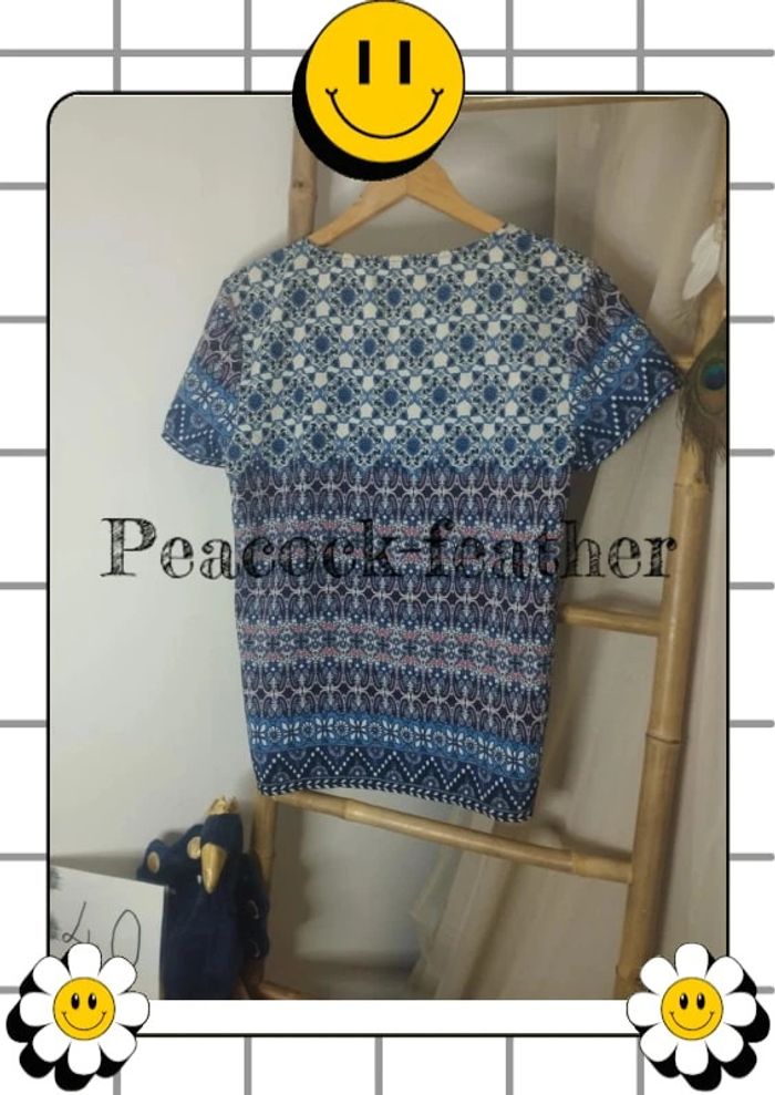 T-shirt breal bleu 40 - photo numéro 6