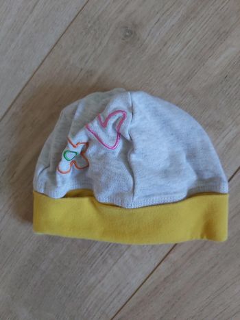 Bonnet de naissance fille 0/3 mois (78)