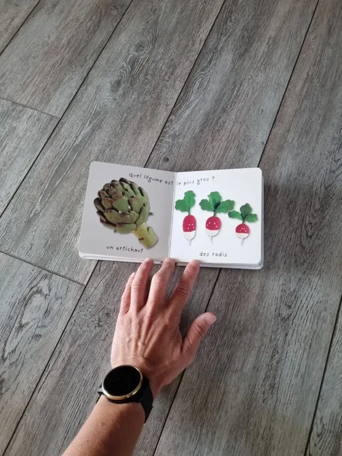 Livre l'imagerie des bébés : les légumes - photo numéro 7