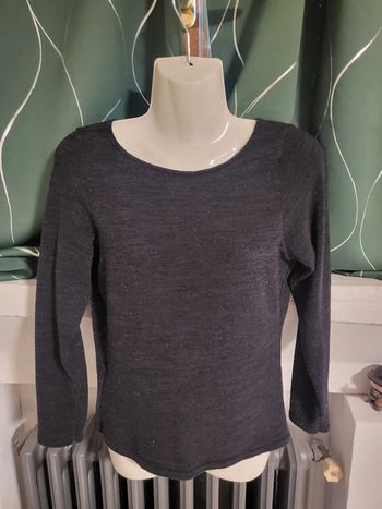 Magnifique haut femme à manche longue avec dos nu boohoo taille 38