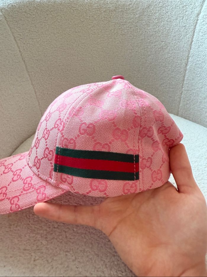 Casquette Gucci Rose - photo numéro 2