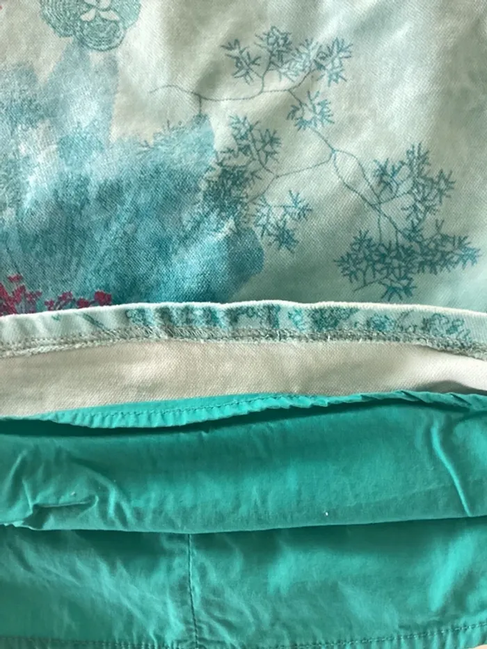 Robe Kenzo 6 mois bleu rouge - photo numéro 8