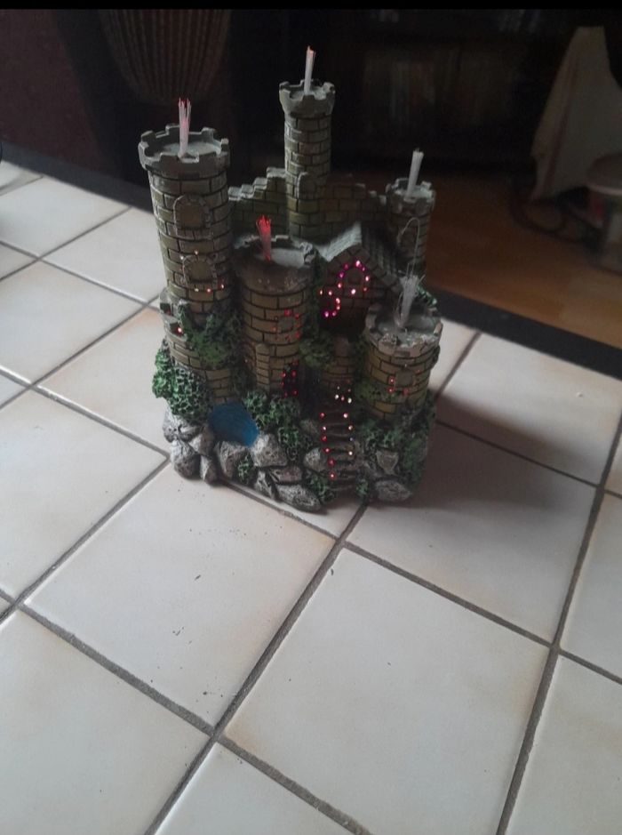 Décoration illuminé pour aquarium