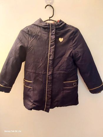 Manteau 2 en 1 doudoune hiver sergent major fille 8 ans