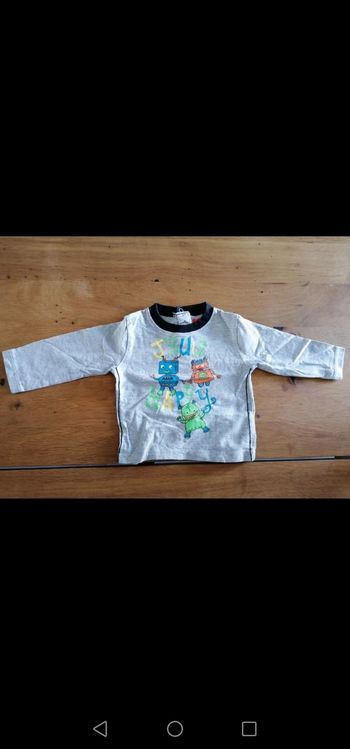 T-shirt manches longues 9 mois