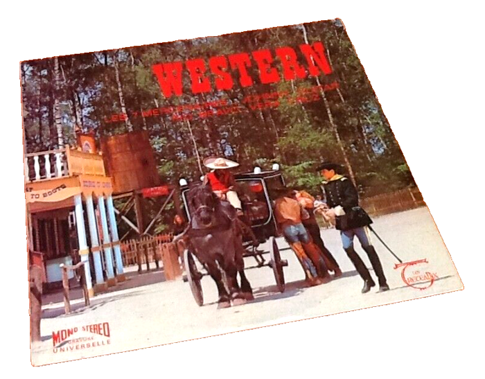 Album Vinyle 33 tours Western Les 7 mercenaires... (1970')