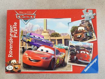 3 puzzles Cars de Ravensburger