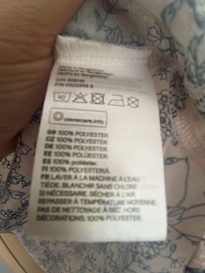 Haut fleuri femme H&M taille M - photo numéro 3