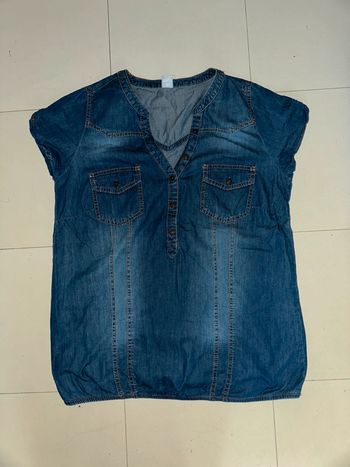 Top en jean femme T40