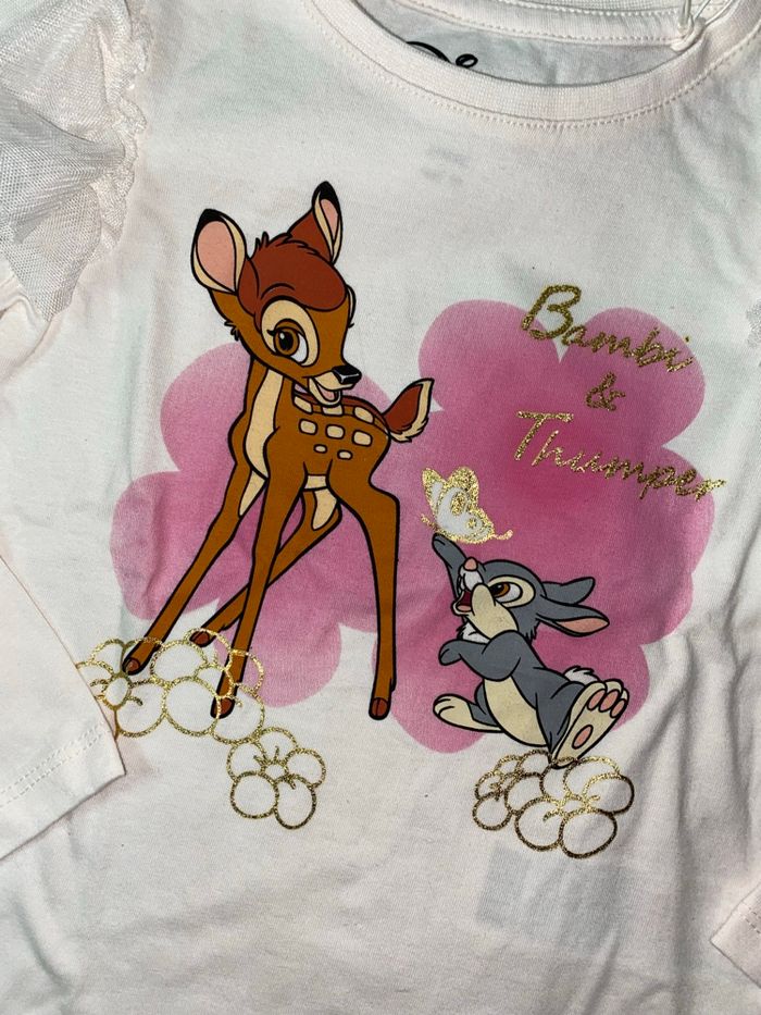 Haut manches longues Bambi Disney 3 ans - photo numéro 2