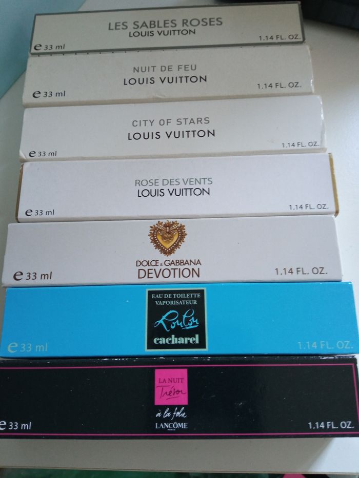Lot de parfums