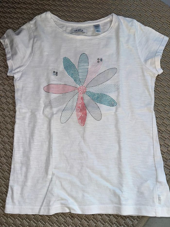 Tee shirt okaidi 8 ans - photo numéro 2