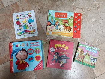 Lot de 5 livres enfant 