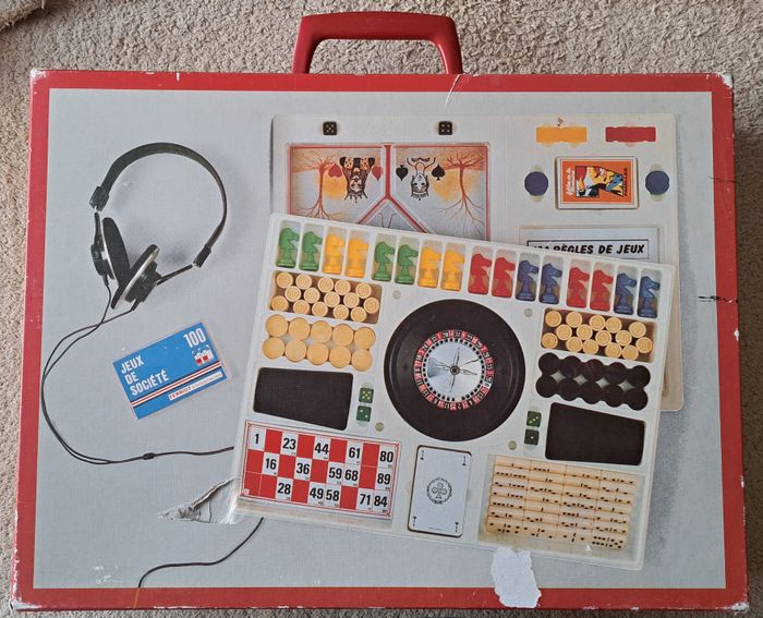 ♟️Ancien coffret de jeux de société Ferriot France - incomplet - photo numéro 2