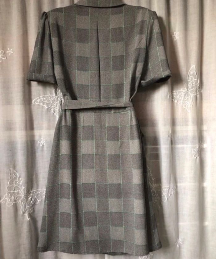 Très jolie robe cache Coeur prince de Galle 38 Mango - photo numéro 3