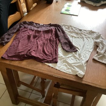 Lot de 2 pulls fin femme taille s