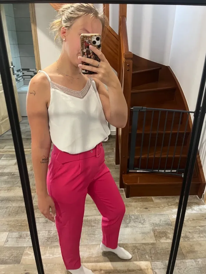 Pantalon rose - photo numéro 3