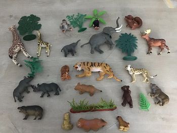 Lot animaux sauvages