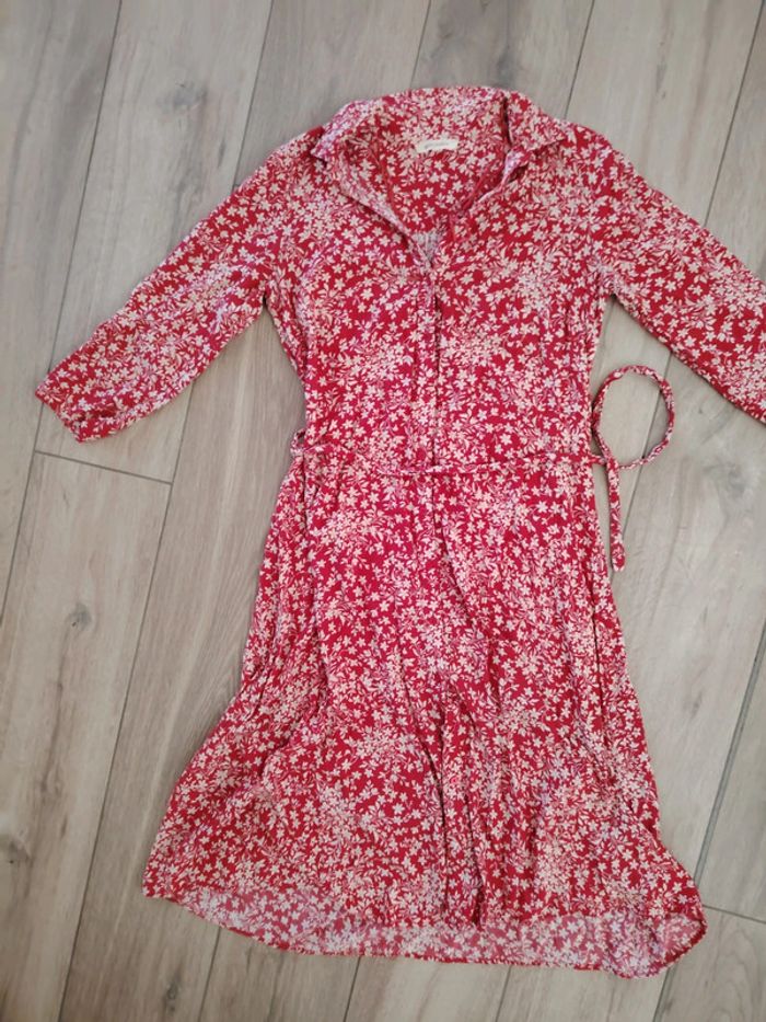 Robe longue fleurie grain de malice