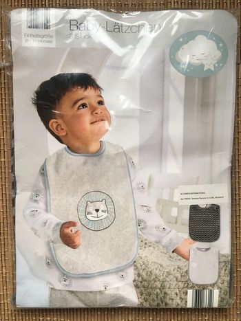 Lot de 3 grands Bavoirs