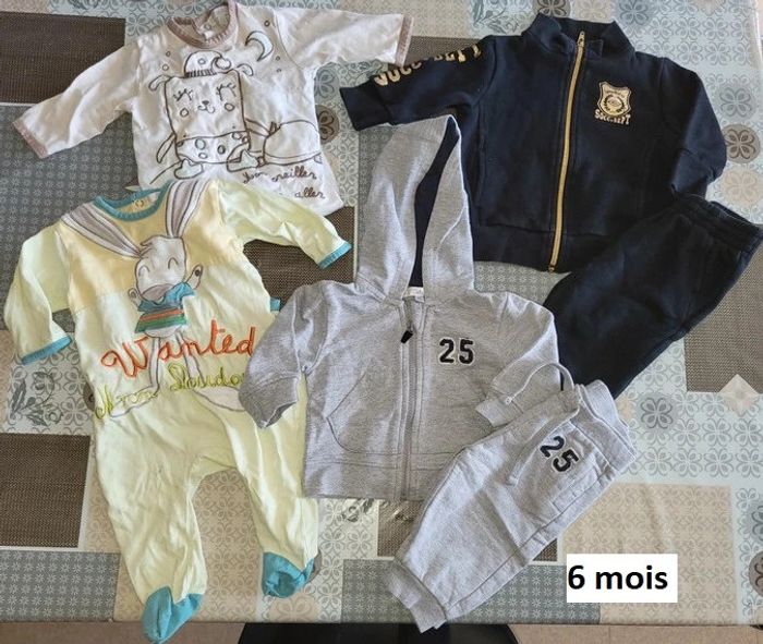 lot 6 mois garcon