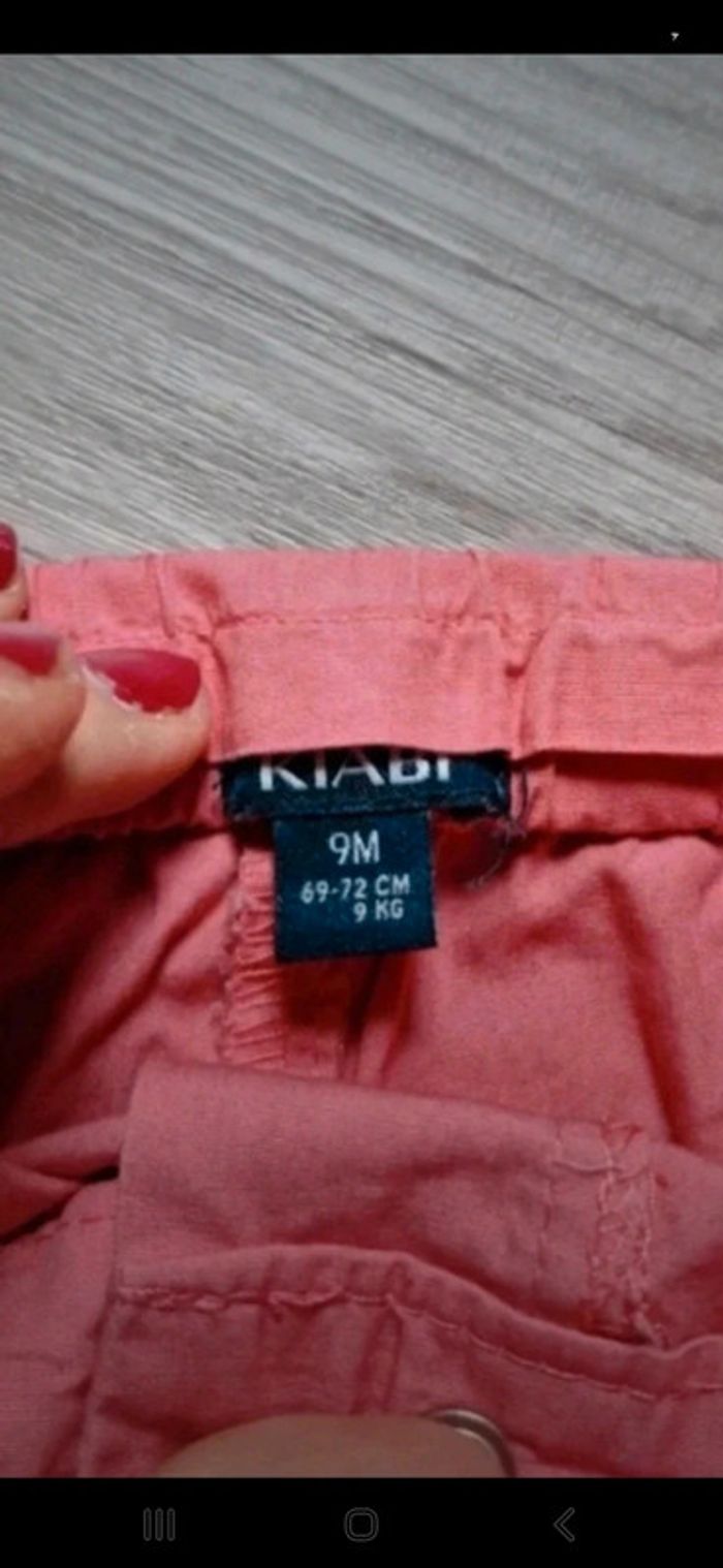Short Kiabi 9mois 71cm 👻 - photo numéro 2