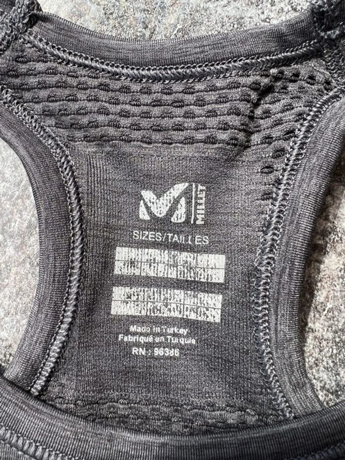 Brassière sport femme Millet taille M Women sports bra Sport-BH Damen Reggiseno sportivo donna - photo numéro 4