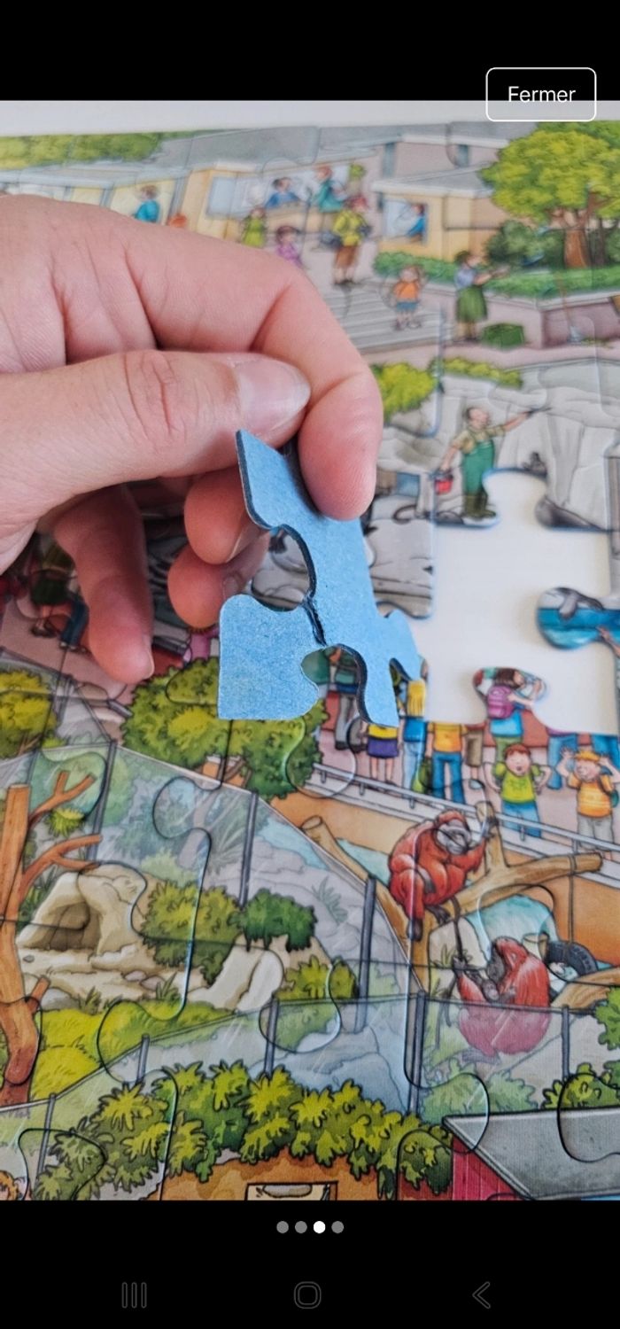 Puzzle tiptoi le zoo - photo numéro 3