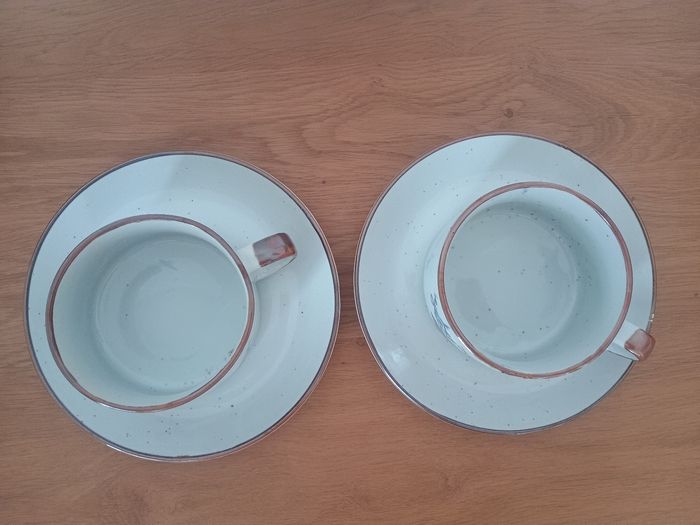 Lot de 2 tasses et soucoupes vintage - photo numéro 2
