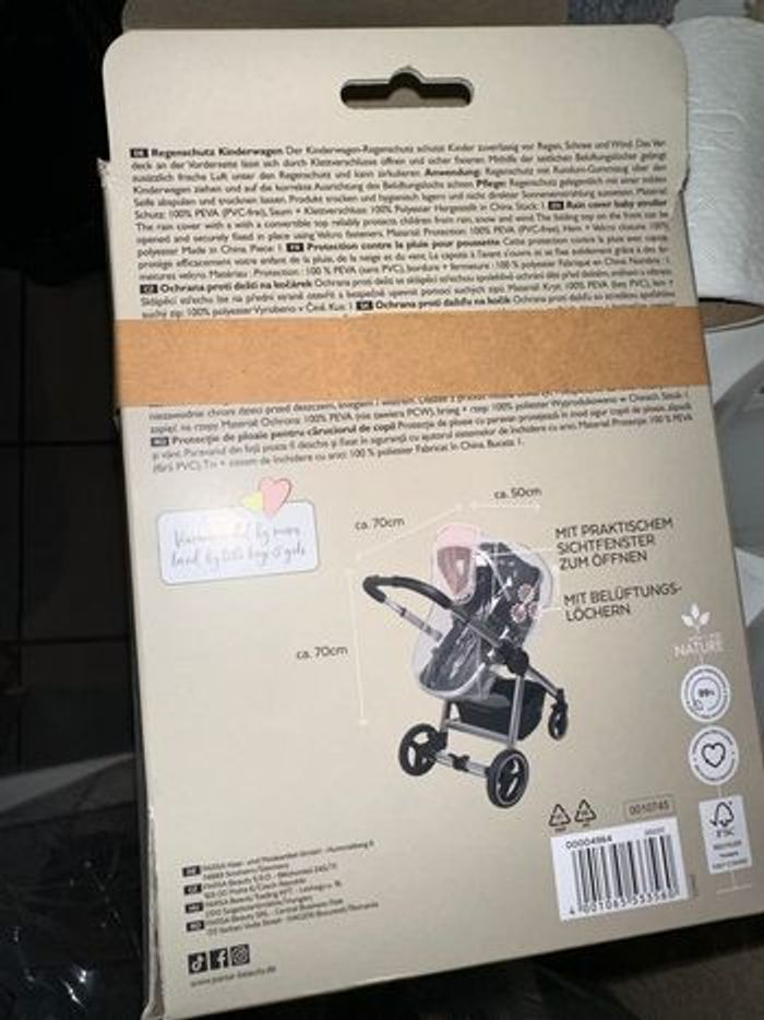 Habillage pluie poussette neuf