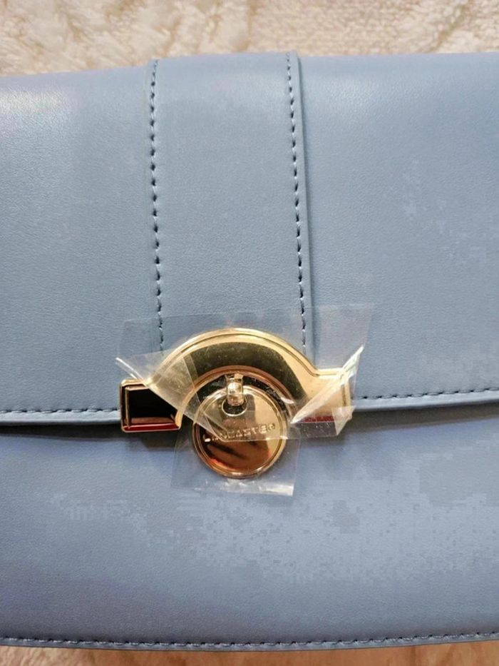 Sac à mains Lancaster bleu avec bandoulière - photo numéro 2