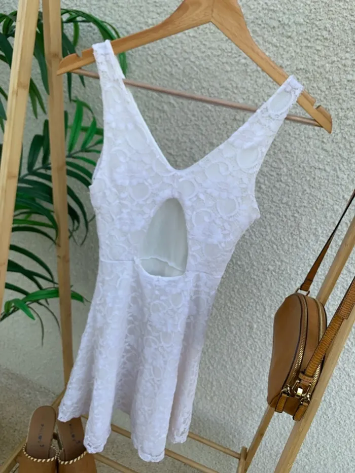 Robe d’été blanche Jennifer - photo numéro 3