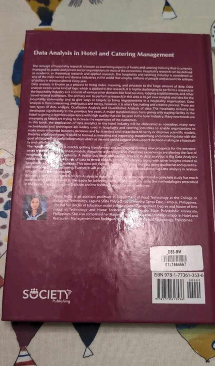 Data analysis in hôtel and catering management - photo numéro 2