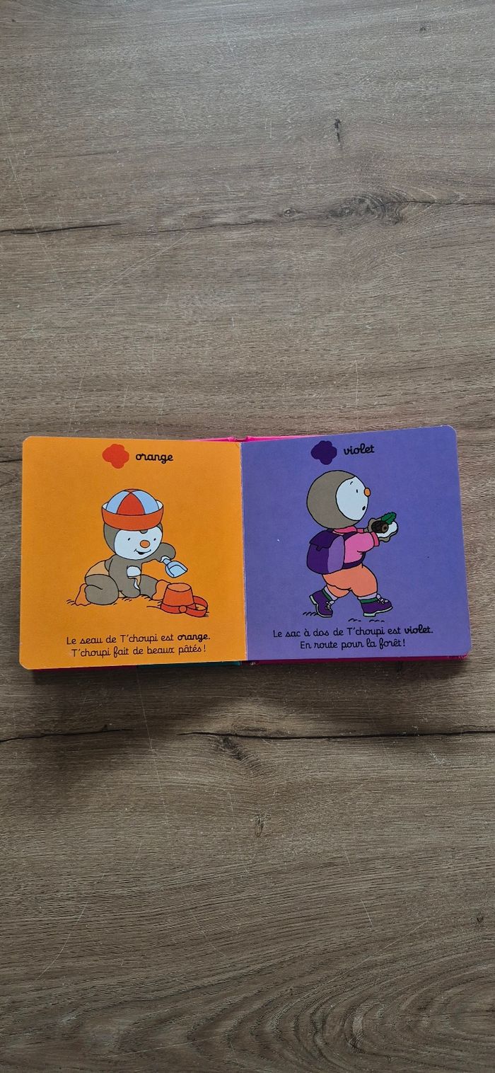 Livre T'choupi découvre les couleurs - photo numéro 4