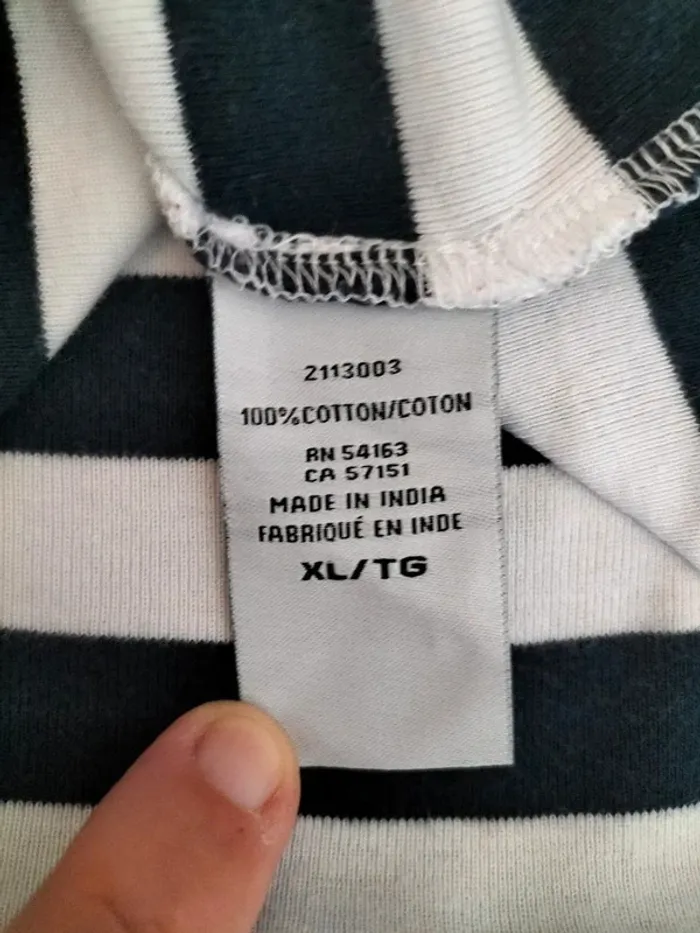 Pull Femmes Manches 3/4 100% Coton - Tommy Hilfiger - Taille XL - photo numéro 8