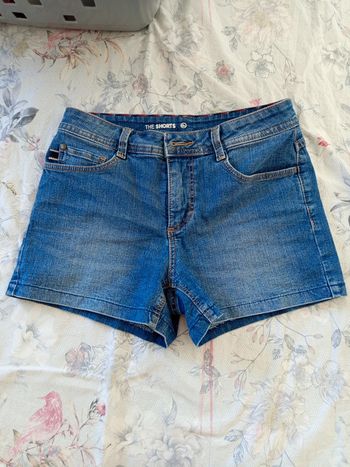 Short jean bleu C&A 36