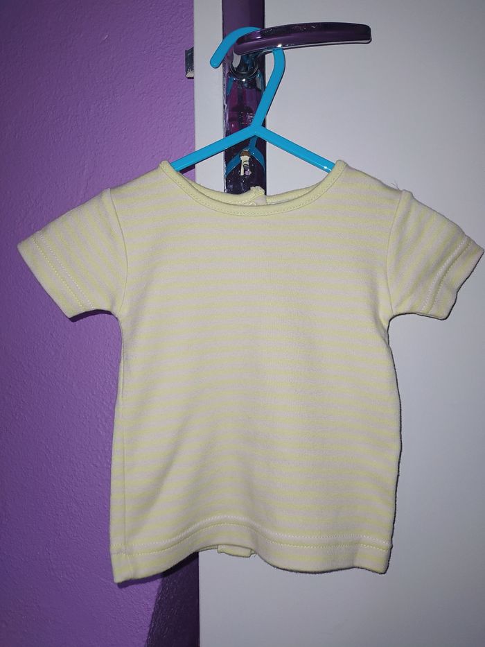 Tee-shirt Taille 1 mois