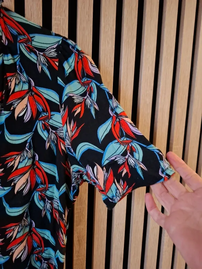 Blouse fluide imprimée T 38 - photo numéro 3