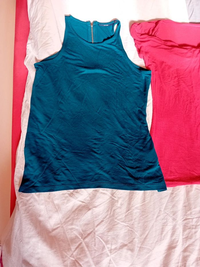 Lot 2 debardeur femme taille S - photo numéro 3