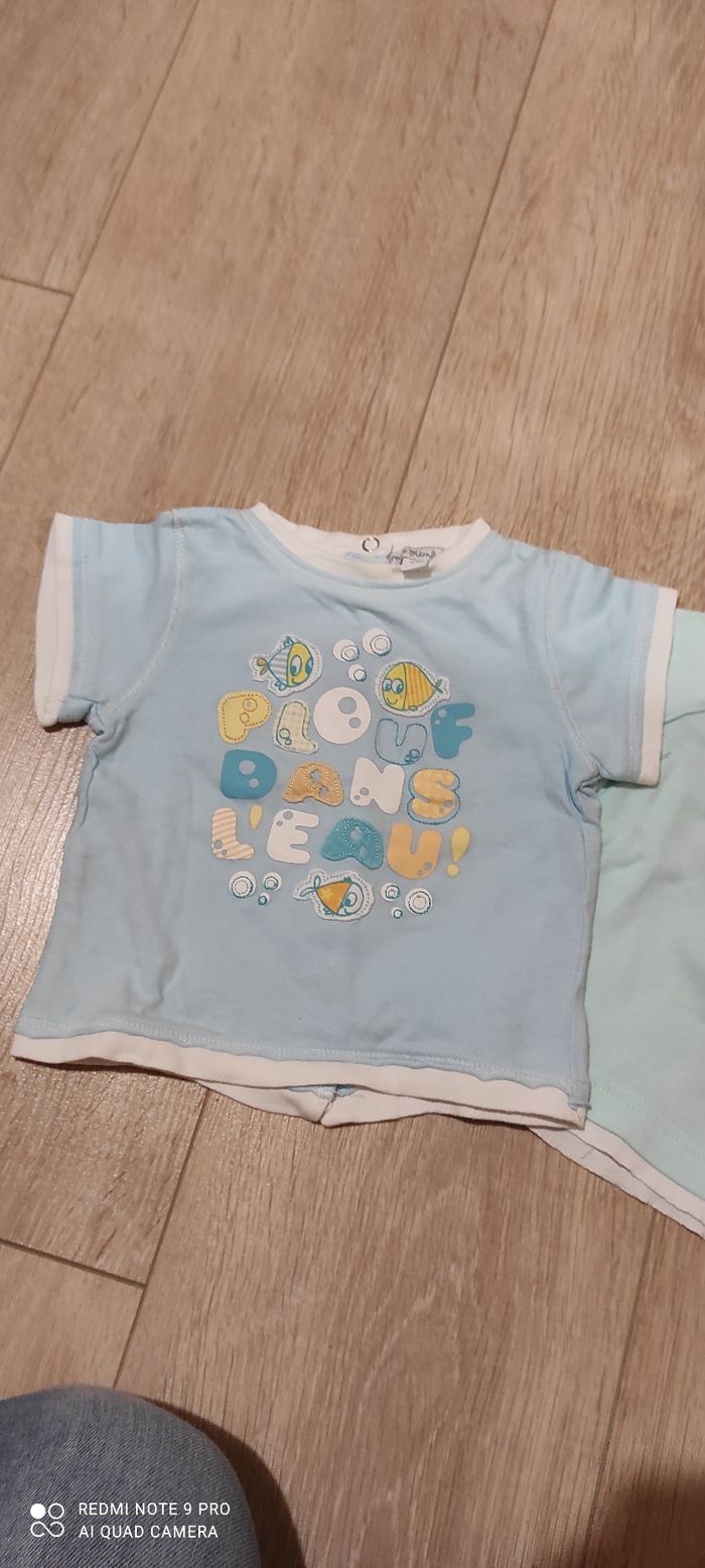 Lot 2 tee-shirts influx 3 mois - photo numéro 3