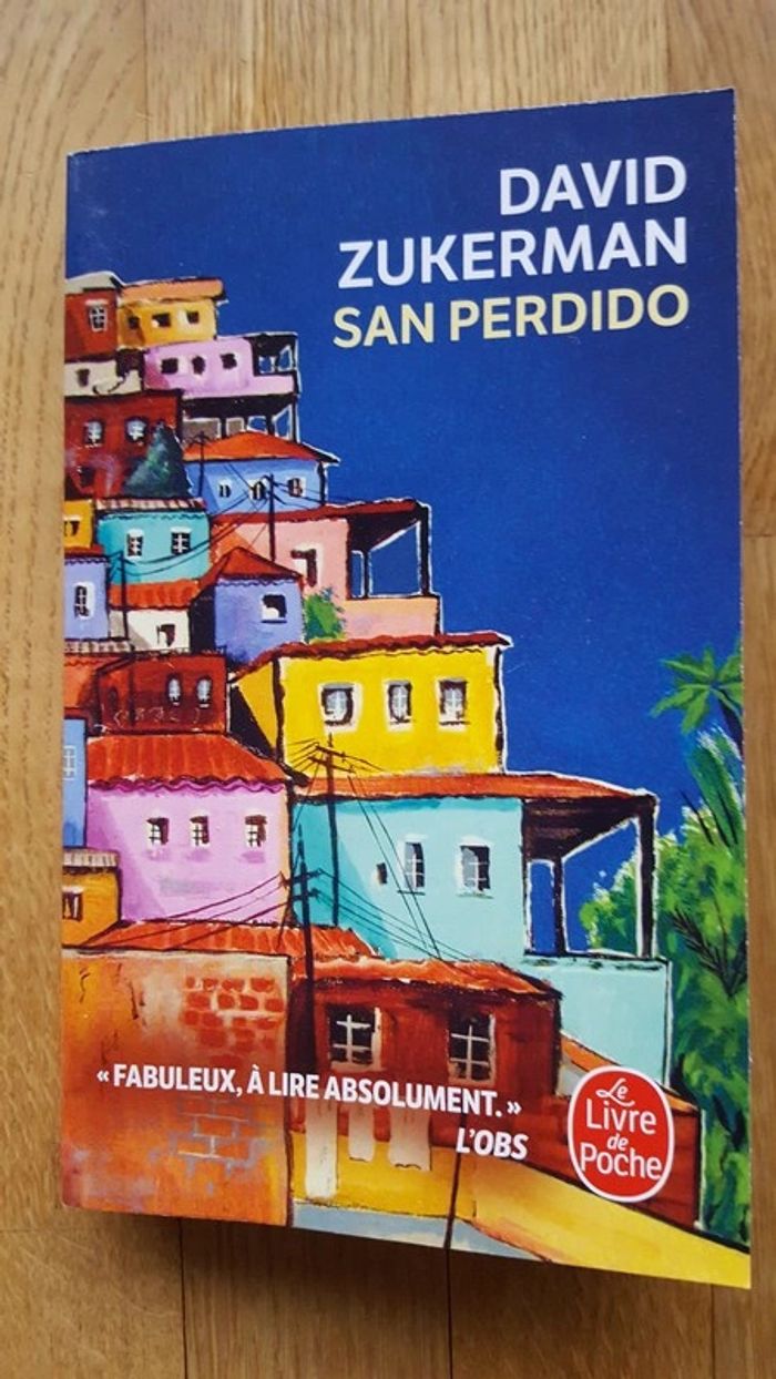 Livre « San Perdido » de David Zukerman - V92B