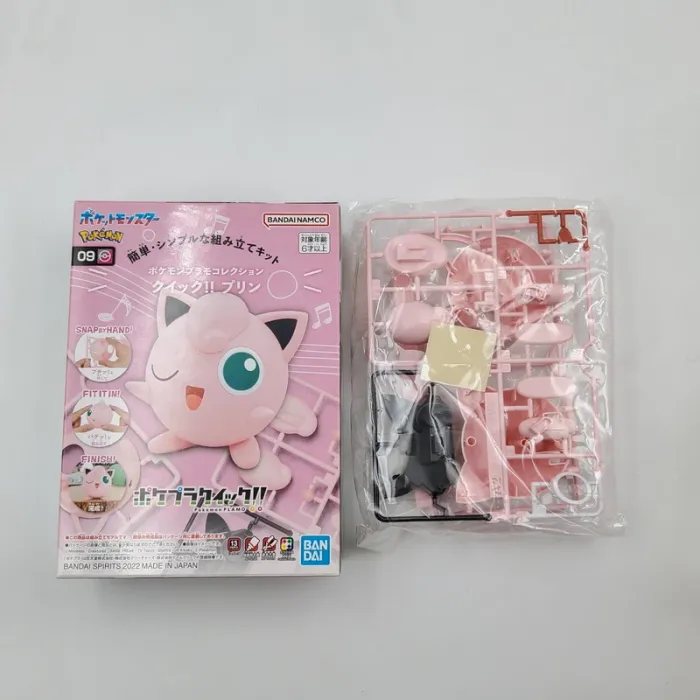 Pokemon Plamo Figure – 09 Rondoudou /Jigglypuff