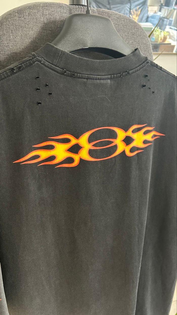 T-shirt Balenciaga Burning Unity Unisex - photo numéro 6