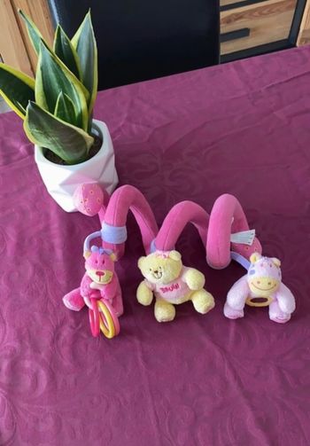 Jouet de poussette - bruin