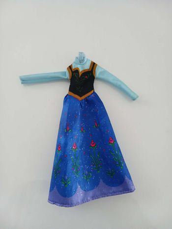 Robe de poupée Anna (La Reine des Neiges)