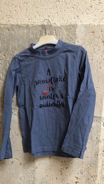 Tee shirt manche longue 10 ans