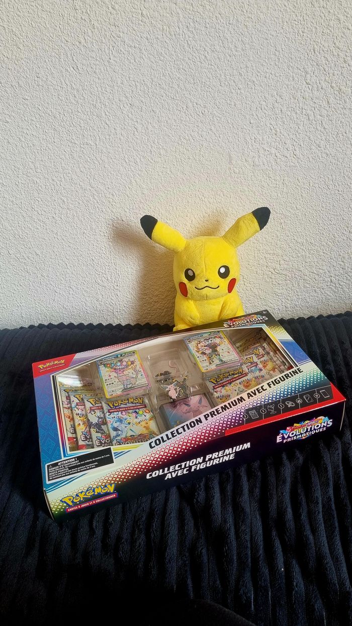 Coffret Collection Pokémon – Figurine Évolutions Prismatiques EV8.5 Neuf & Scellé - photo numéro 6