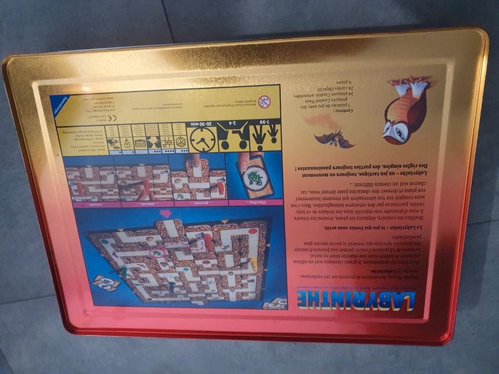 Jeu Labyrinthe Boite Métal - 25e anniversaire - photo numéro 5