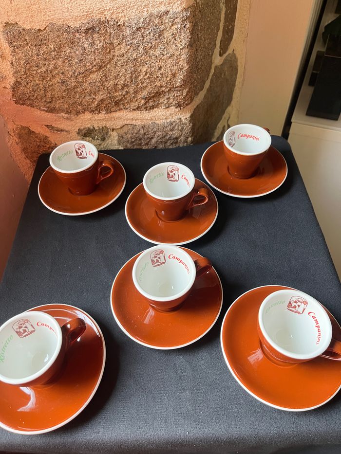 Jolie service à café Ristretto Campanini Italie Vintage - photo numéro 7
